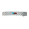 Native American Navajo Turquoise Coral Sterling Silver Hair Barrette JX131015